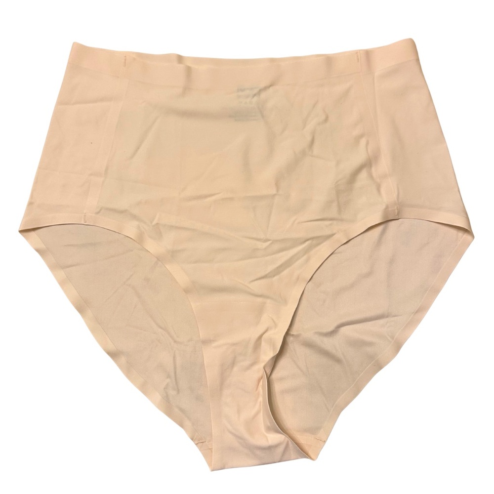 Elegant High-Waist Panties - Cream (Set of 2)